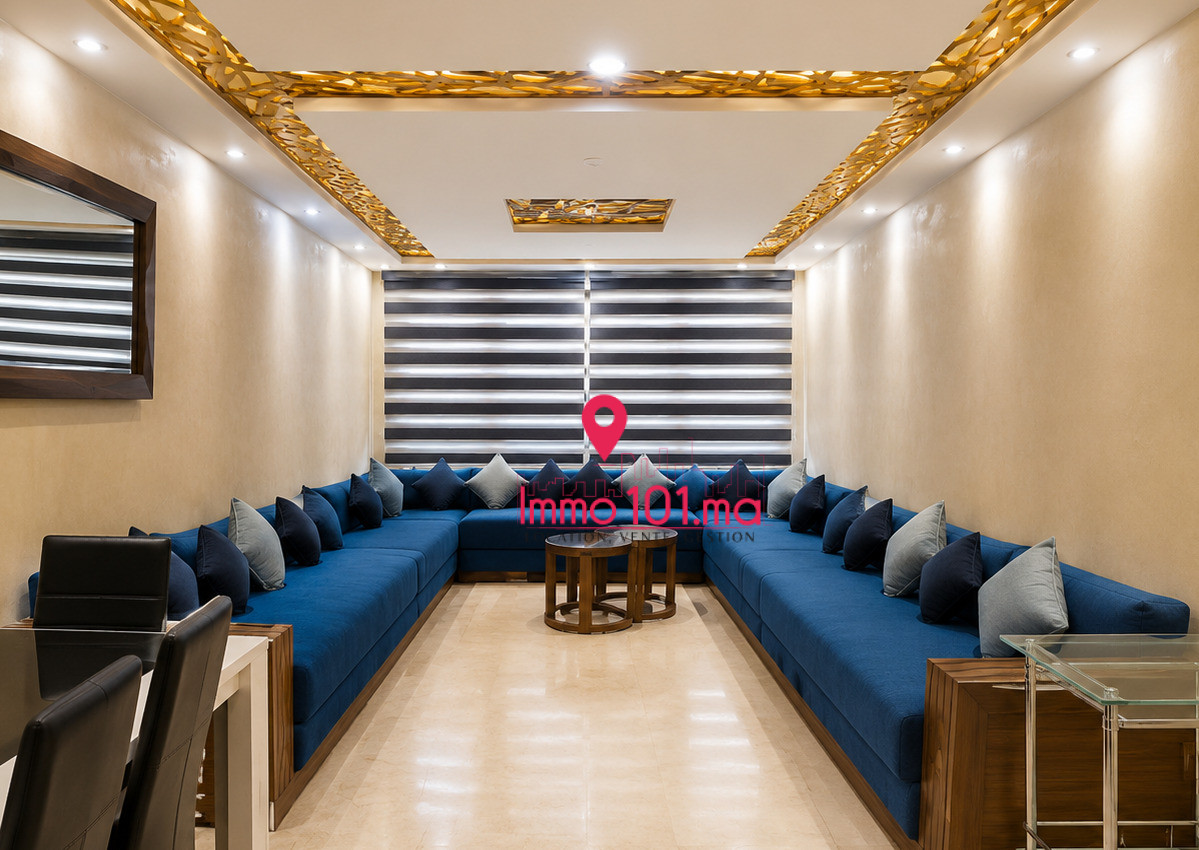 Location appartement meublé à val d’Or – Harhoura SILAM2536